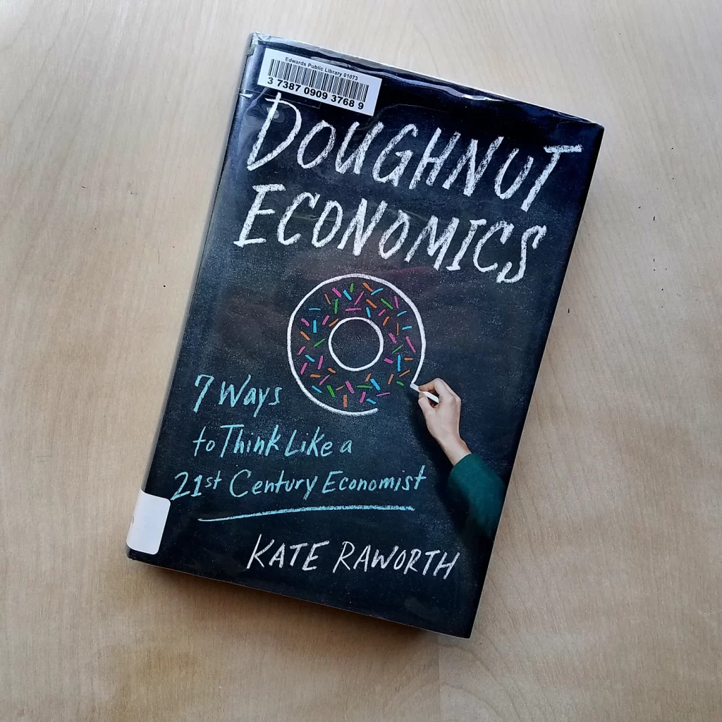 Photo of the cover of Doughnut Economics
